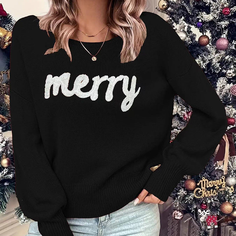 Merry women's Christmas hoodie