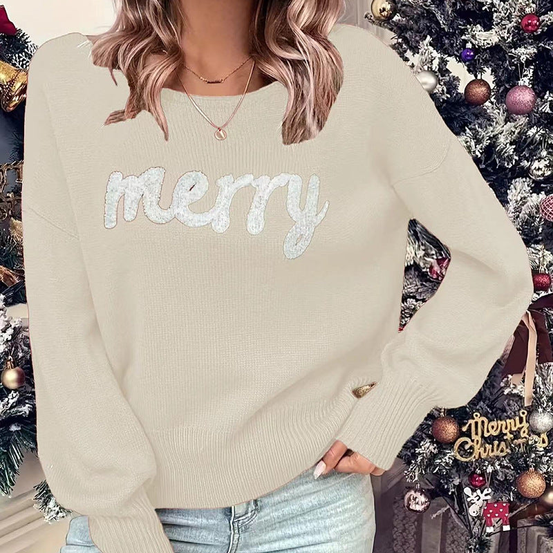 Merry women's Christmas hoodie